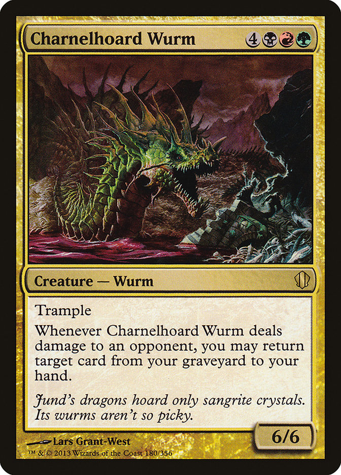 Charnelhoard Wurm (180) [Commander 2013] | Odin's Place