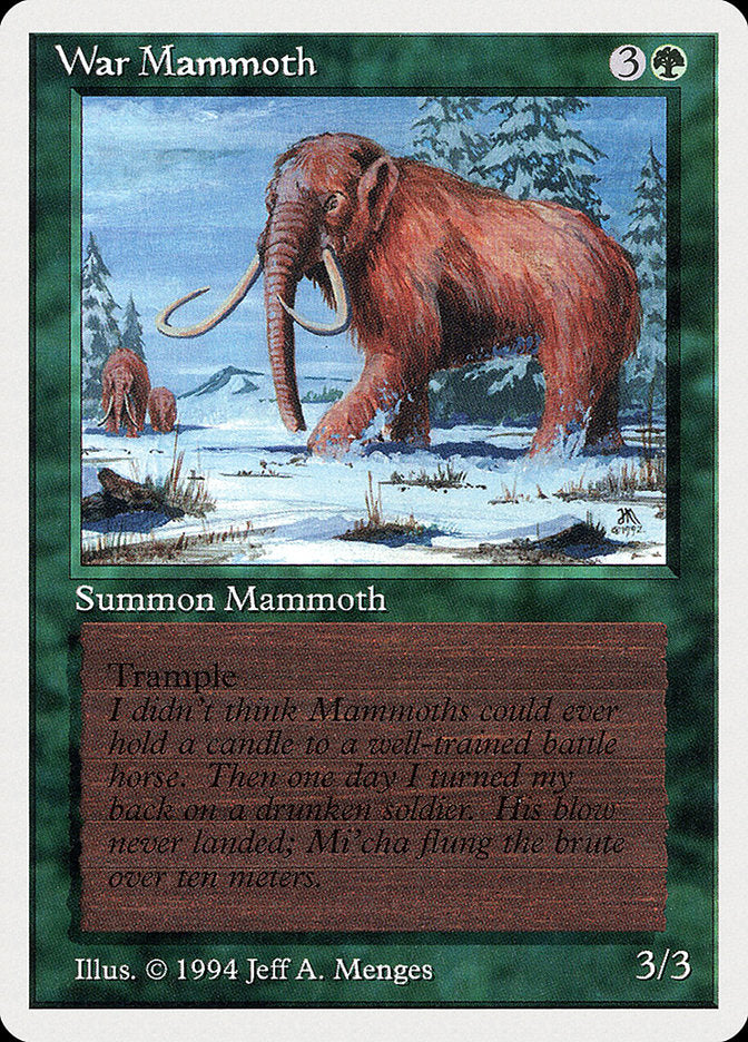 War Mammoth [Summer Magic / Edgar] | Odin's Place