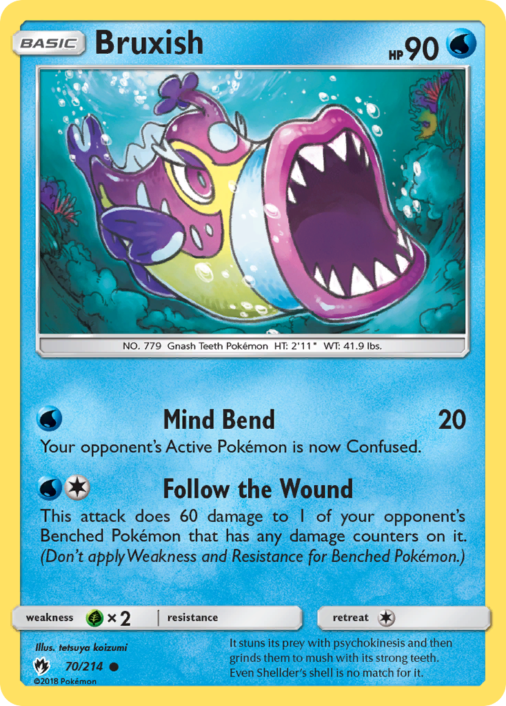 Bruxish (70/214) [Sun & Moon: Lost Thunder] | Odin's Place