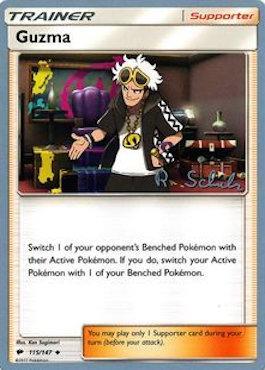 Guzma (115/147) (Victory Map - Robin Schulz) [World Championships 2018] | Odin's Place
