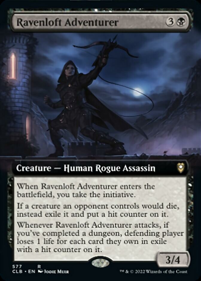 Ravenloft Adventurer (Extended Art) [Commander Legends: Battle for Baldur's Gate] | Odin's Place