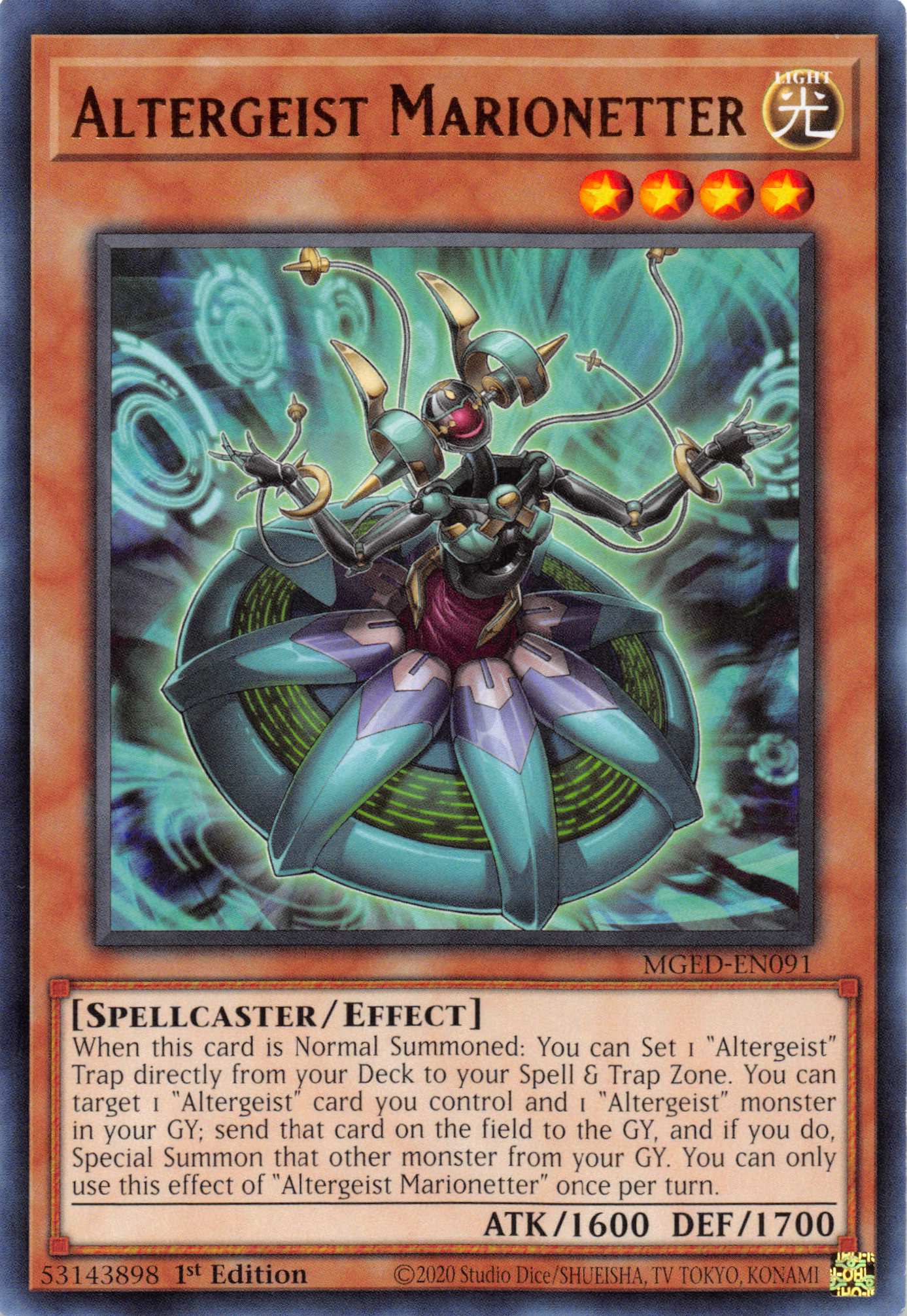 Altergeist Marionetter [MGED-EN091] Rare | Odin's Place