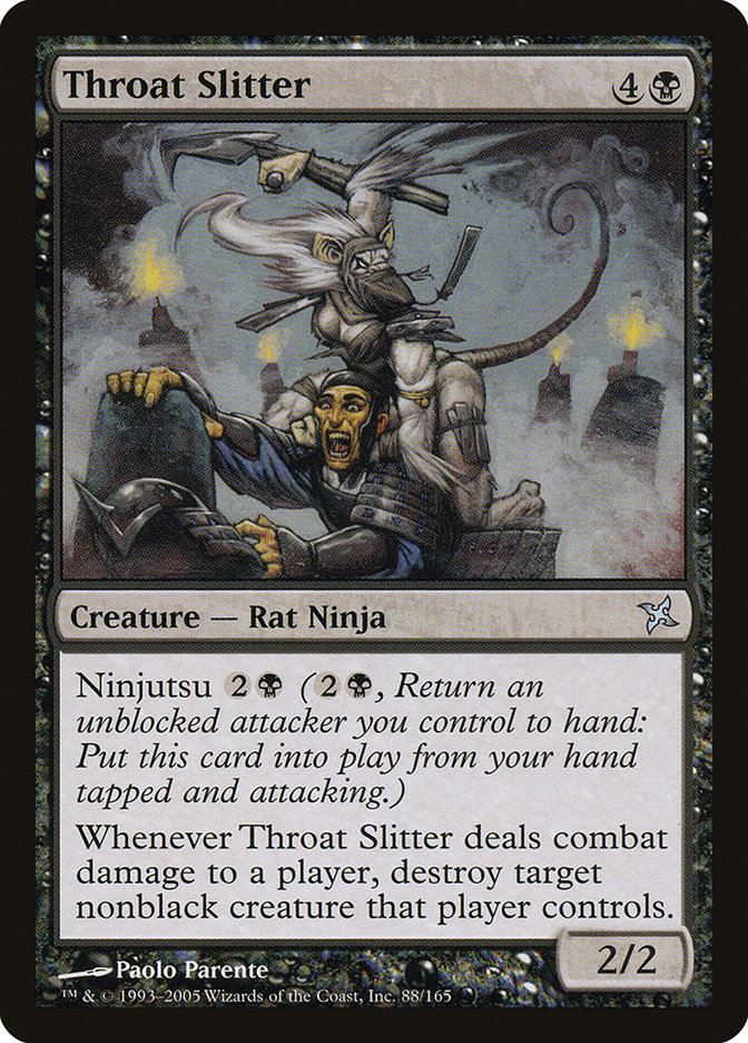 Throat Slitter (88) [Betrayers of Kamigawa] | Odin's Place