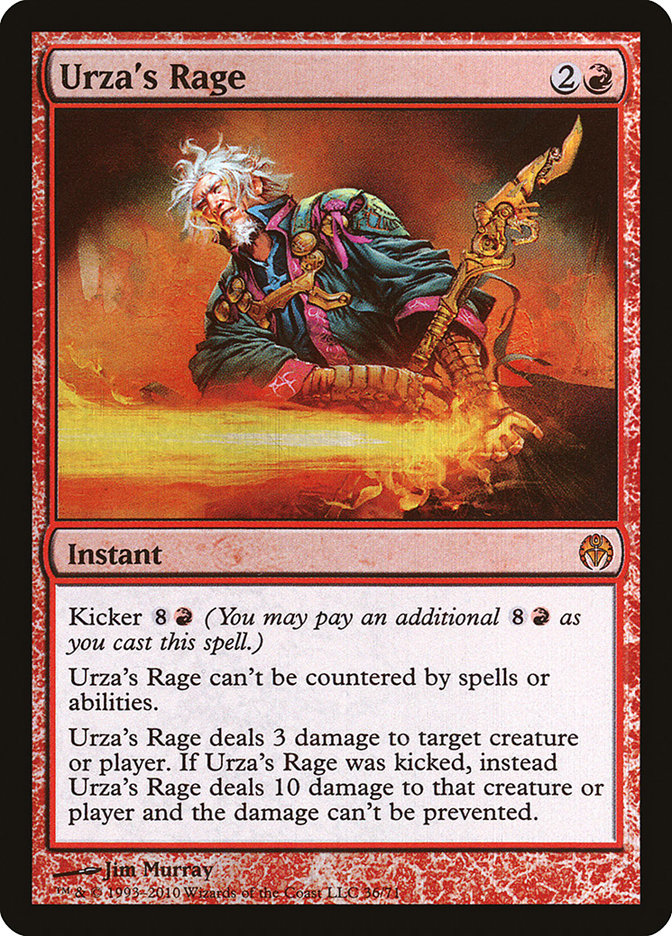 Urza's Rage (36) [Duel Decks: Phyrexia vs. the Coalition] | Odin's Place