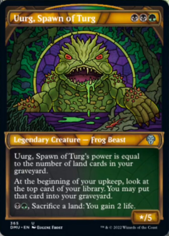 Uurg, Spawn of Turg (Showcase Textured) [Dominaria United] | Odin's Place