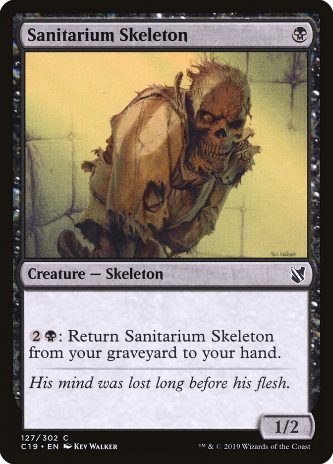 Sanitarium Skeleton [Commander 2019] | Odin's Place