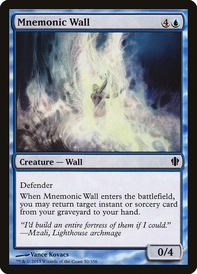 Mnemonic Wall (50) [Commander 2013] | Odin's Place