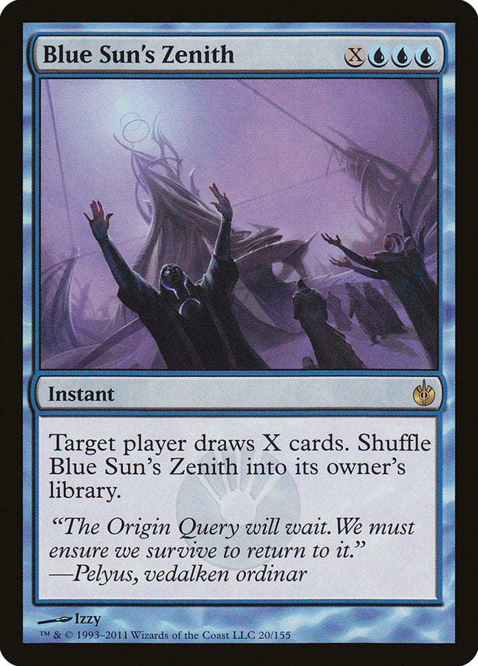 Blue Sun's Zenith (20) [Mirrodin Besieged] | Odin's Place