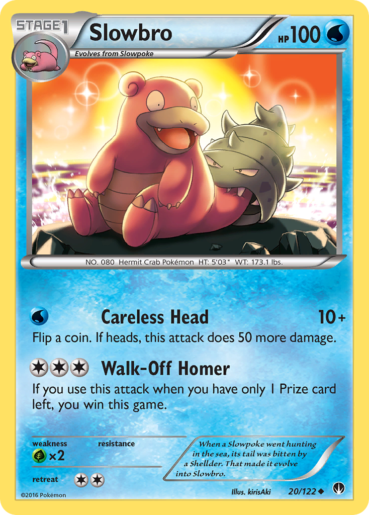 Slowbro (20/122) [XY: BREAKpoint] | Odin's Place