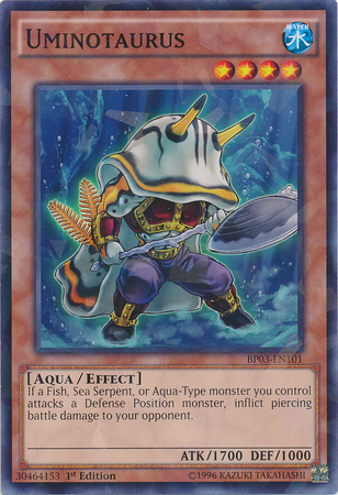 Uminotaurus [BP03-EN101] Shatterfoil Rare | Odin's Place