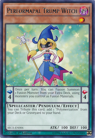 Performapal Trump Witch [SECE-EN006] Rare | Odin's Place