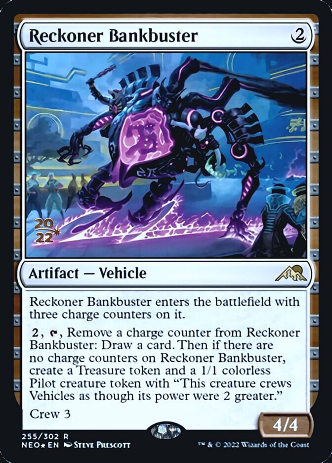 Reckoner Bankbuster [Kamigawa: Neon Dynasty Prerelease Promos] | Odin's Place