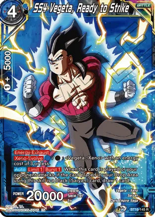 SS4 Vegeta, Ready to Strike (BT16-145) [Realm of the Gods] | Odin's Place