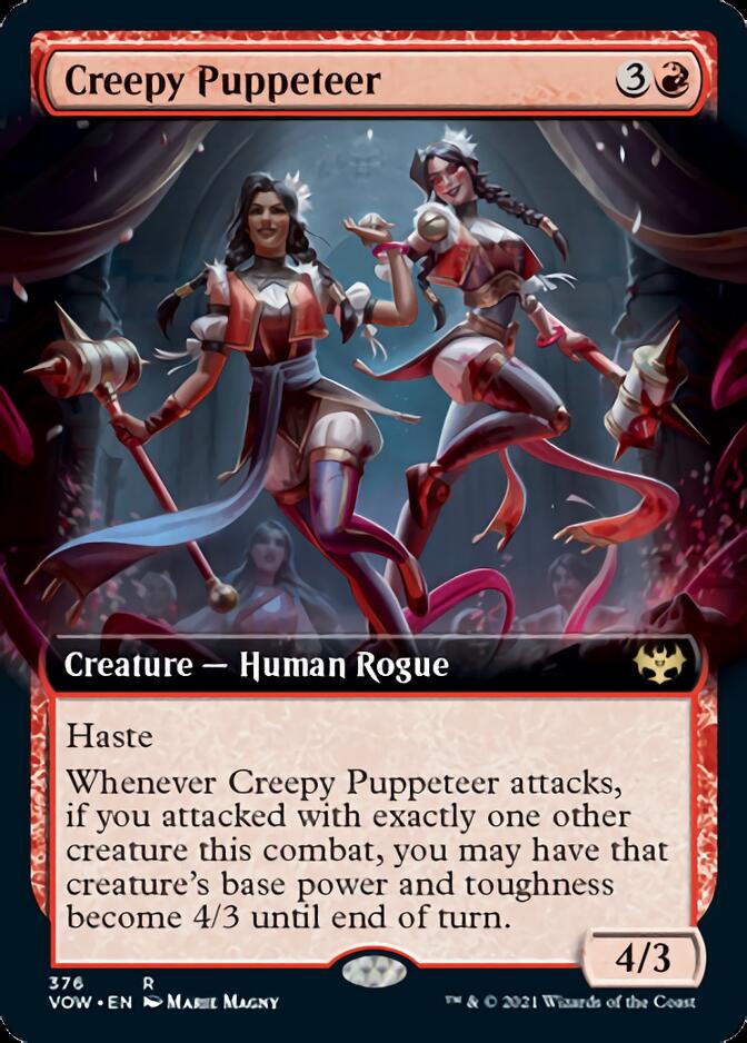 Creepy Puppeteer (Extended Art) [Innistrad: Crimson Vow] | Odin's Place