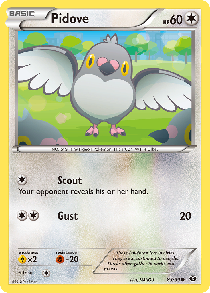 Pidove (83/99) [Black & White: Next Destinies] | Odin's Place