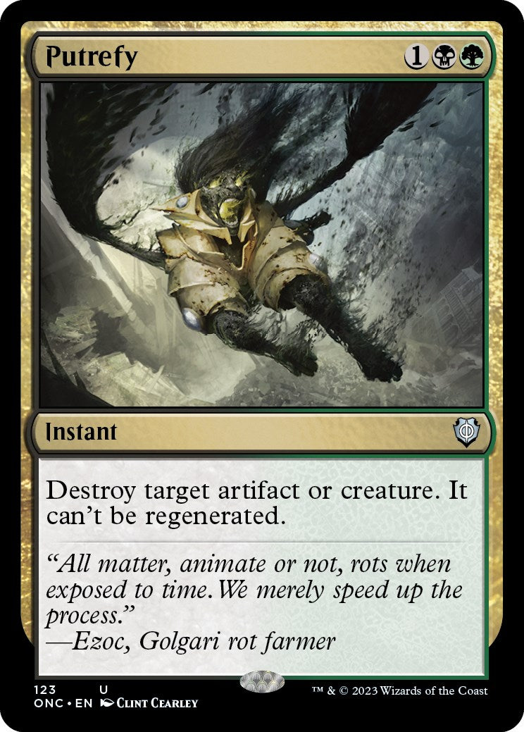 Putrefy [Phyrexia: All Will Be One Commander] | Odin's Place