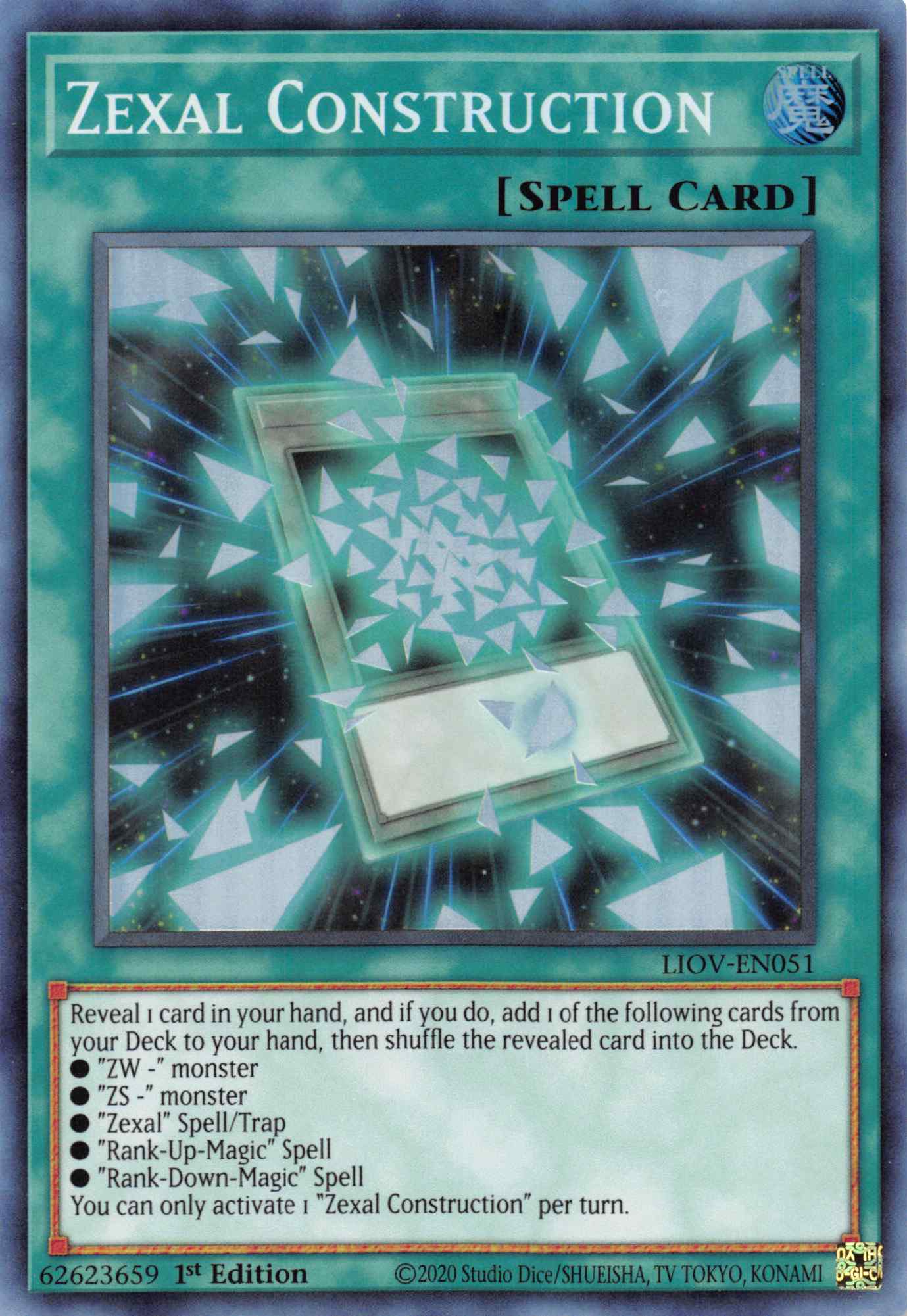 Zexal Construction [LIOV-EN051] Super Rare | Odin's Place