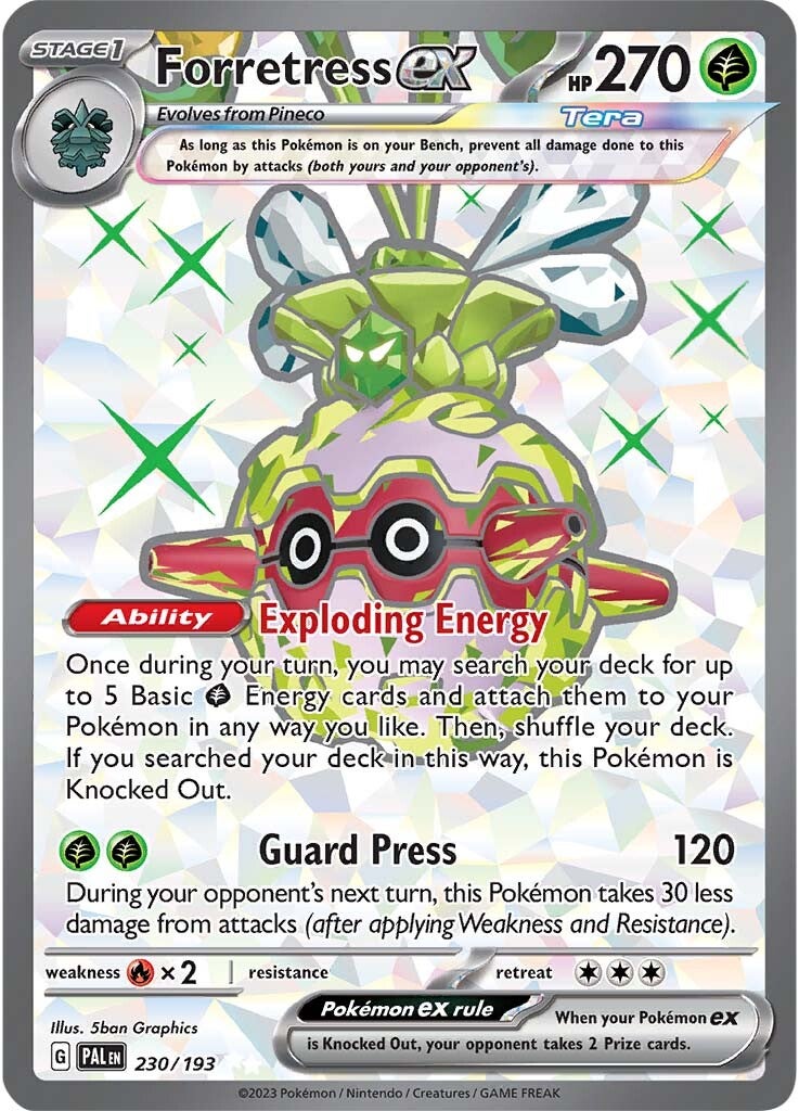Forretress ex (230/193) [Scarlet & Violet: Paldea Evolved] | Odin's Place
