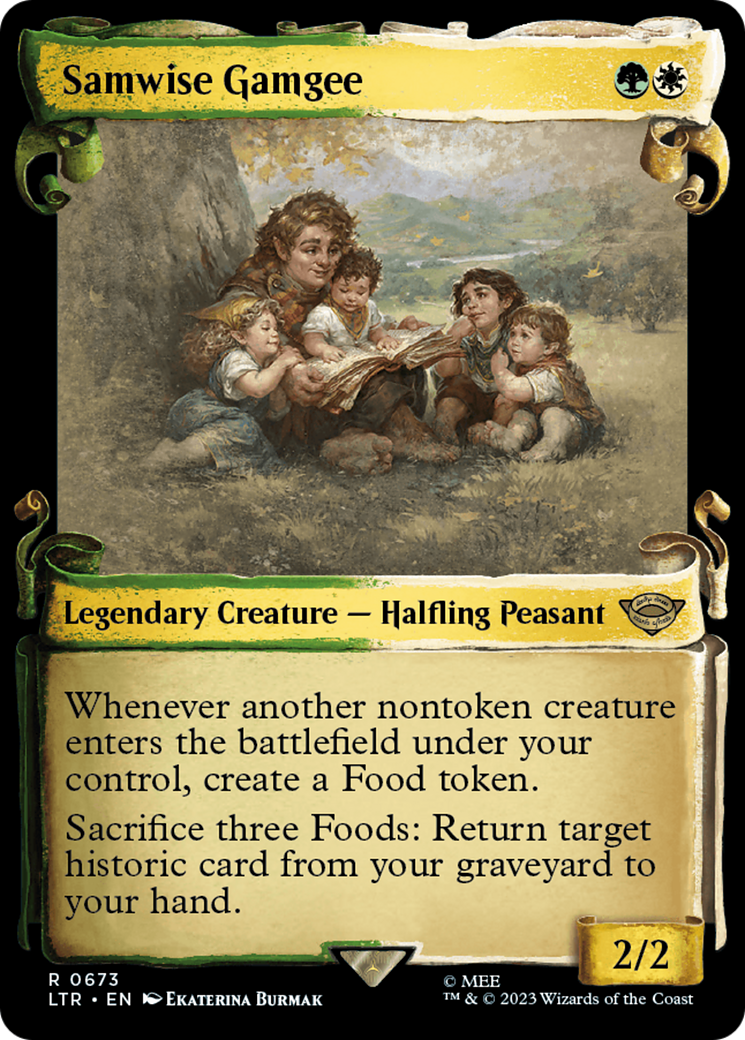 Samwise Gamgee [The Lord of the Rings: Tales of Middle-Earth Showcase Scrolls] | Odin's Place
