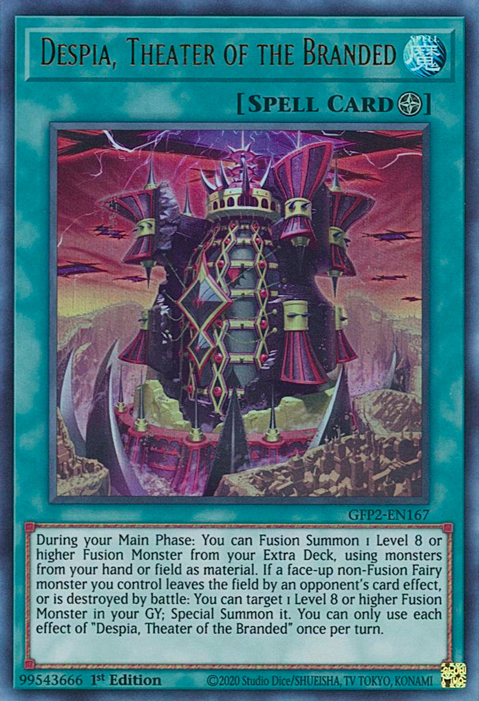 Despia, Theater of the Branded [GFP2-EN167] Ultra Rare | Odin's Place