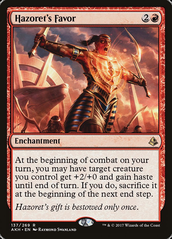 Hazoret's Favor (137) [Amonkhet] | Odin's Place