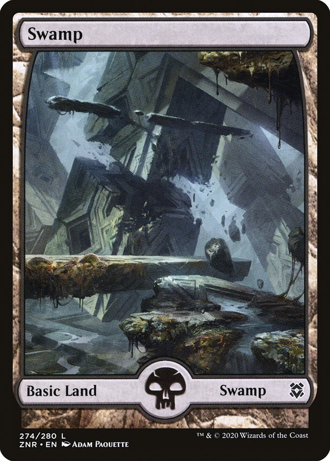 Swamp (274) [Zendikar Rising] | Odin's Place