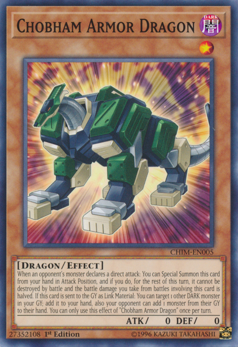 Chobham Armor Dragon [CHIM-EN005] Common | Odin's Place