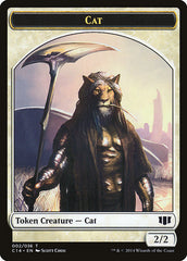 Angel // Cat Double-Sided Token [Commander 2014 Tokens] | Odin's Place