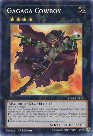 Gagaga Cowboy [BP03-EN123] Shatterfoil Rare | Odin's Place