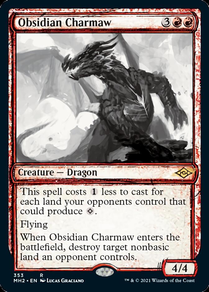 Obsidian Charmaw (Sketch) [Modern Horizons 2] | Odin's Place