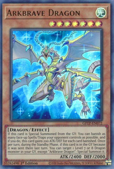 Arkbrave Dragon [GFTP-EN072] Ultra Rare | Odin's Place