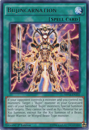 Bujincarnation [MP14-EN102] Rare | Odin's Place
