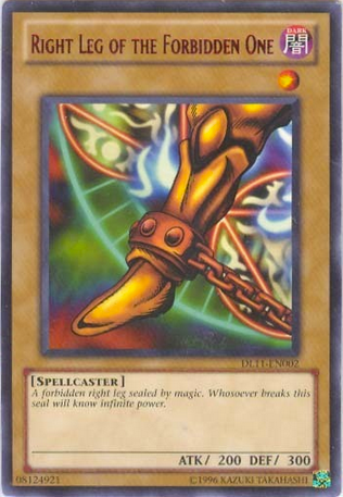 Right Leg of the Forbidden One (Purple) [DL11-EN002] Rare | Odin's Place