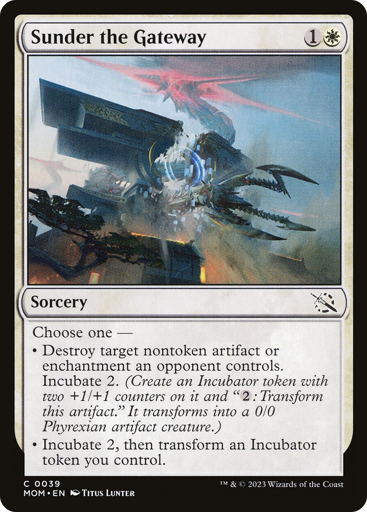 Sunder the Gateway [March of the Machine] | Odin's Place