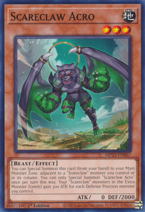 Scareclaw Acro [MP23-EN067] Common | Odin's Place