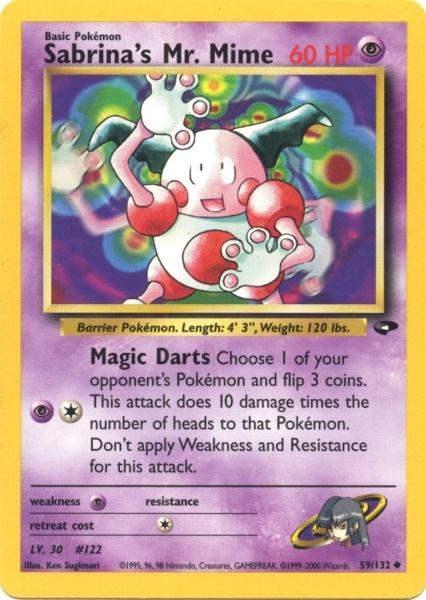 Sabrina's Mr. Mime (59/132) [Gym Challenge Unlimited] | Odin's Place