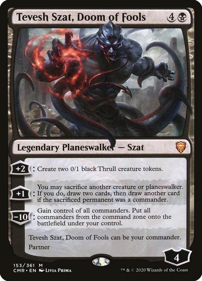 Tevesh Szat, Doom of Fools [Commander Legends] | Odin's Place