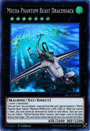 Mecha Phantom Beast Dracossack [INCH-EN051] Super Rare | Odin's Place