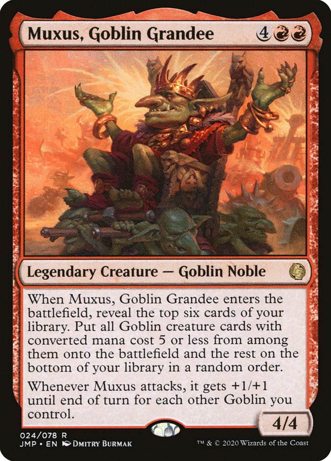 Muxus, Goblin Grandee [Jumpstart] | Odin's Place