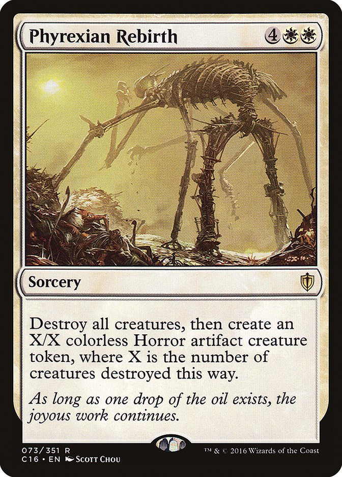 Phyrexian Rebirth (73) [Commander 2016] | Odin's Place