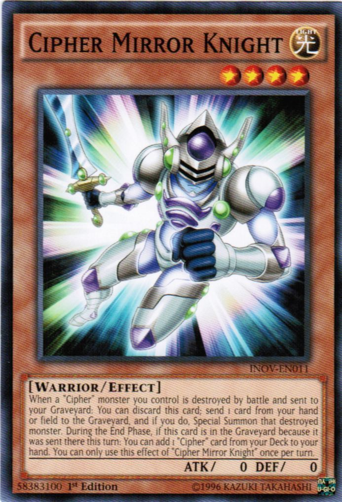 Cipher Mirror Knight [INOV-EN011] Common | Odin's Place