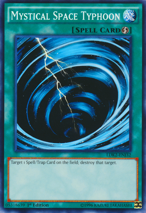 Mystical Space Typhoon [LDK2-ENJ32] Common | Odin's Place