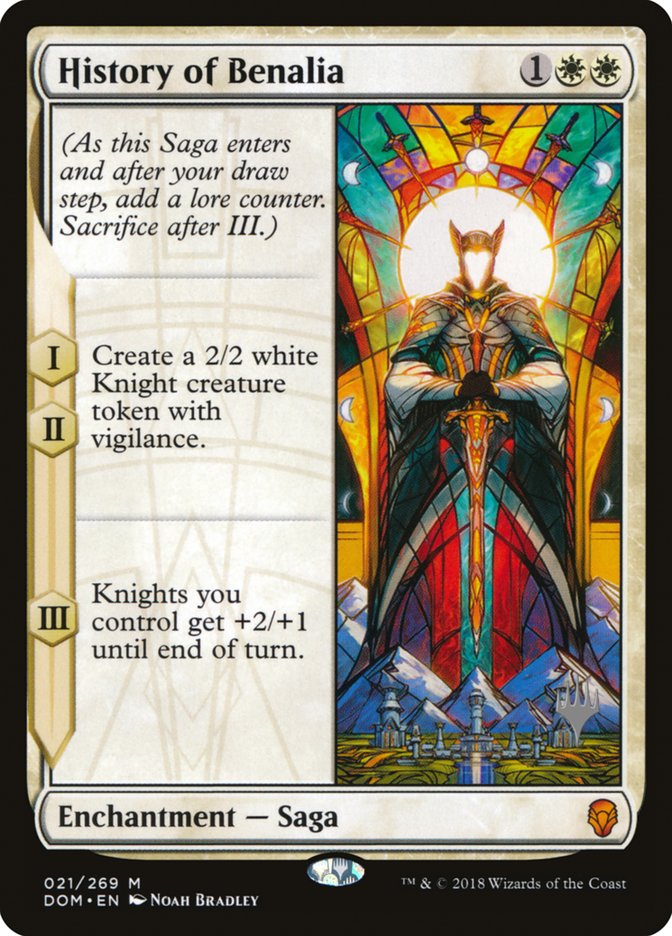 History of Benalia (Promo Pack) [Dominaria Promos] | Odin's Place