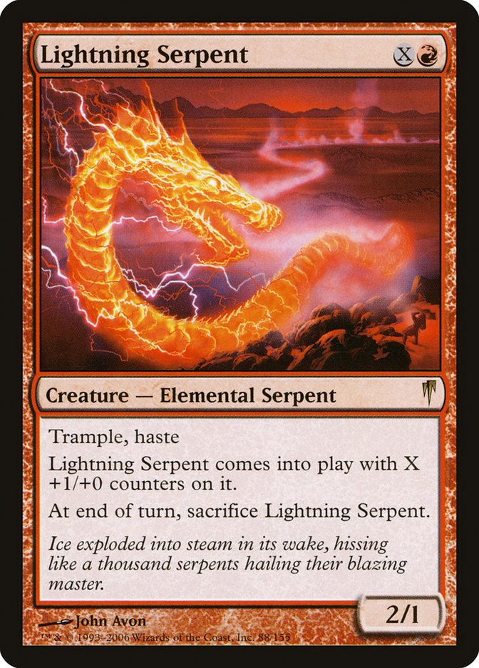 Lightning Serpent (88) [Coldsnap] | Odin's Place