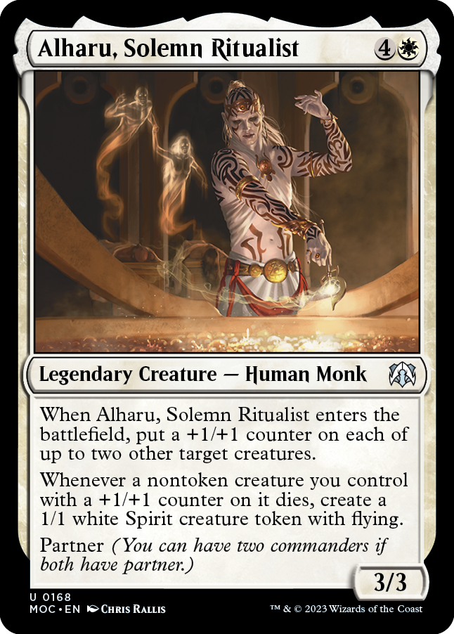Alharu, Solemn Ritualist [March of the Machine Commander] | Odin's Place