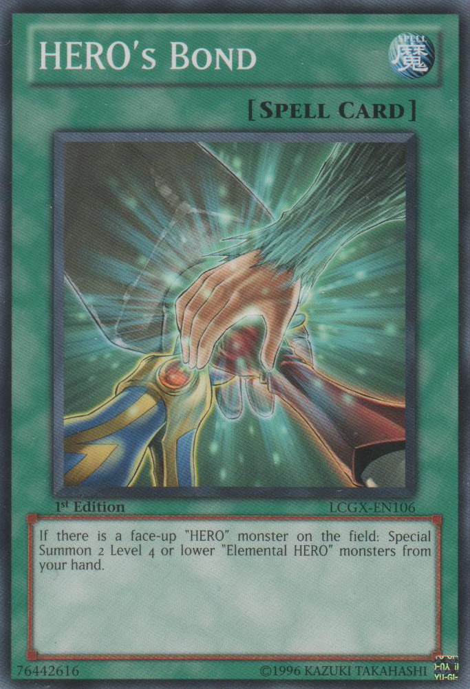 HERO'S Bond [LCGX-EN106] Common | Odin's Place