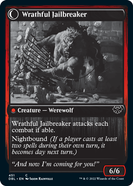 Weary Prisoner // Wrathful Jailbreaker [Innistrad: Double Feature] | Odin's Place
