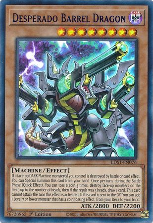 Desperado Barrel Dragon (Purple) [LDS1-EN076] Ultra Rare | Odin's Place
