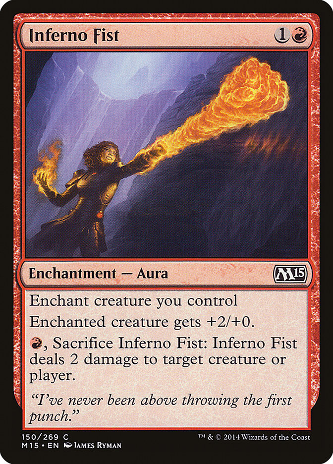 Inferno Fist (150) [Magic 2015] | Odin's Place