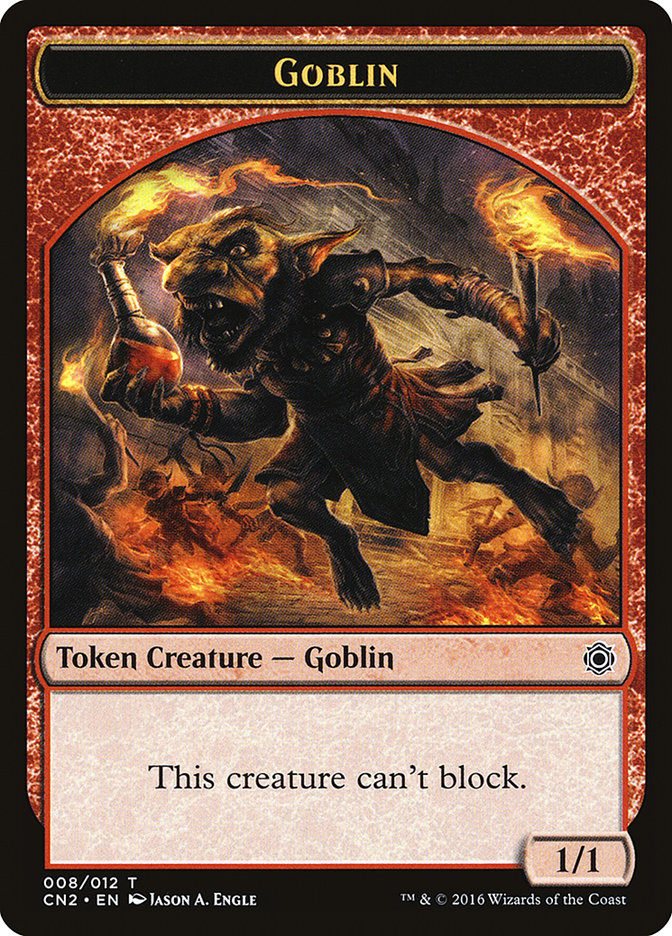 Goblin Token (8) [Conspiracy: Take the Crown Tokens] | Odin's Place